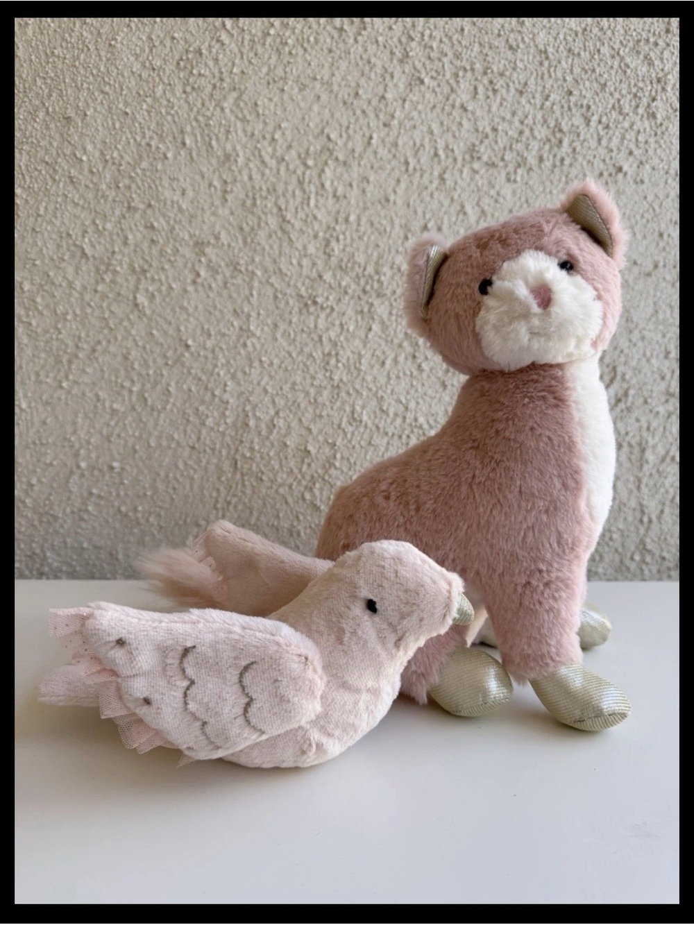 Lot 4 MON AMI Plush Cowgirl, Princess Kitty, Bird, Pink Cali Cat - Picture 3 of 5